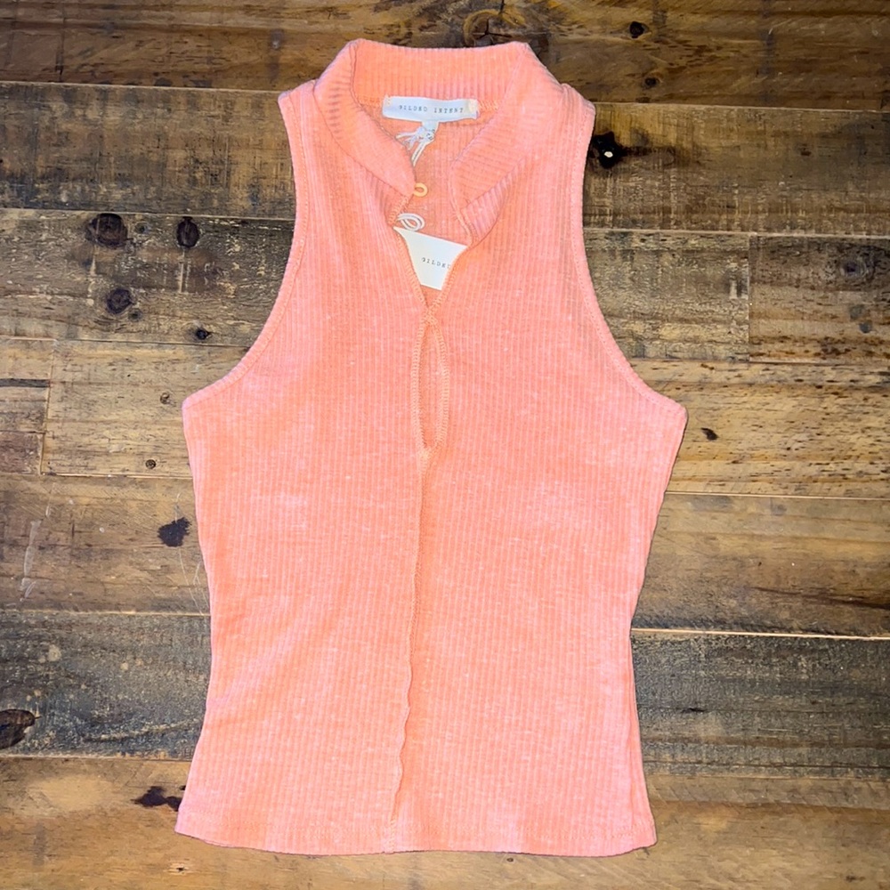 Keyhole Cropped Tank